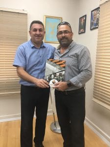 ראש מועצת מזכרת בתיה מר גבי גאון